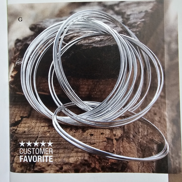 Rare Silpada Sterling Silver 21 Bangle Salute Interlocking Bracelet SMALL B2961 - Picture 6 of 13